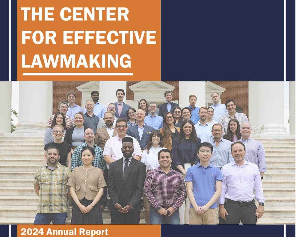 Center for Effective Lawmaking 2024 Annual Report