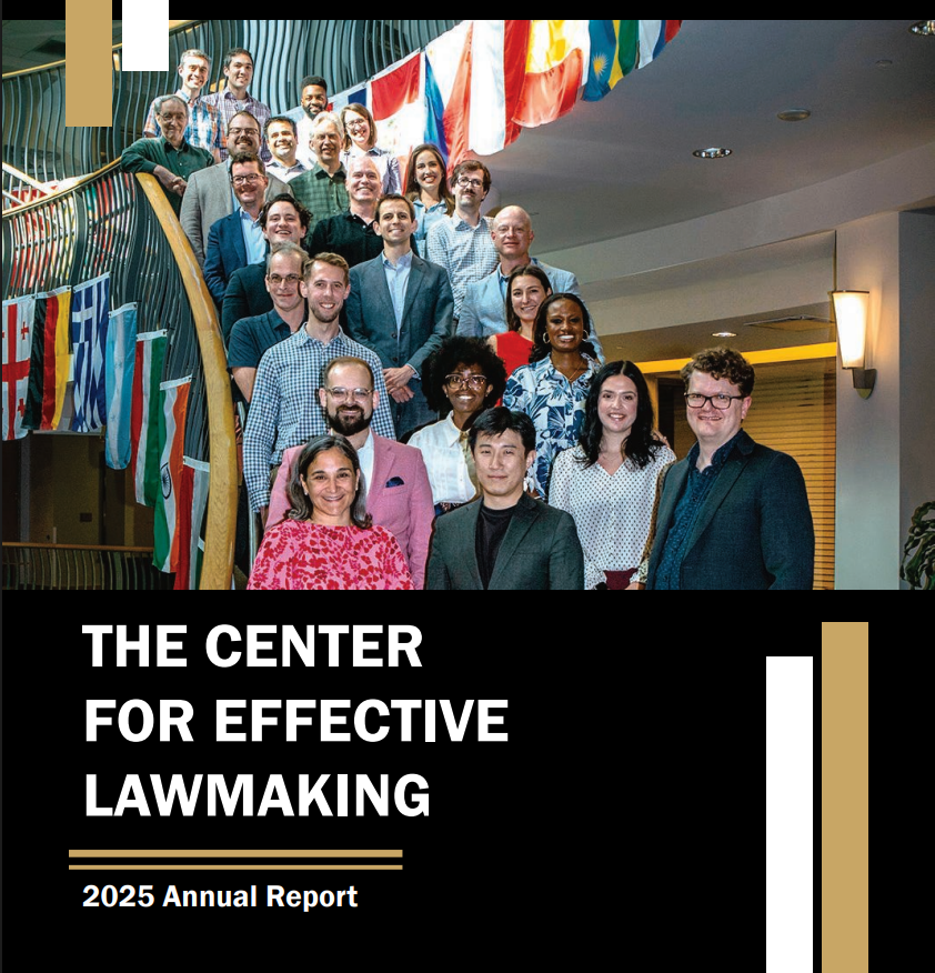 Center for Effective Lawmaking 2025 Annual Report